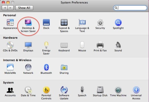 apple icloud control panel for mac