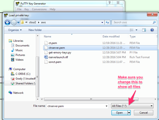 Putty generator. PEM file. Формат Key. Формат PEM сертификата. Как создать файл Key.
