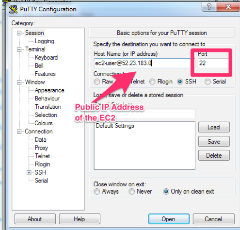 Connect to your Linux instance from Windows with PuTTY -  Elastic  Compute Cloud