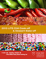 Image of the 2013 Chili Cookoff poster