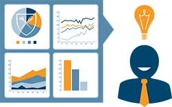 Graphic for business intelligence
