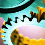 close-up photo of gears
