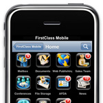Image of iPhone with LearnLink app